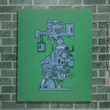 Load image into Gallery viewer, Shirts Posters / 4"x6" / Irish Green Donatello Coffee