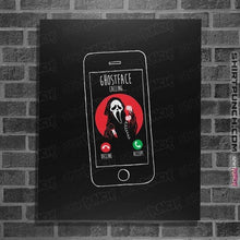 Load image into Gallery viewer, Secret_Shirts Posters / 4"x6" / Black Who Is Calling