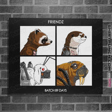 Load image into Gallery viewer, Daily_Deal_Shirts Posters / 4"x6" / Black Batch 89 Days