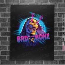 Load image into Gallery viewer, Shirts Posters / 4"x6" / Black Bad to the Bone