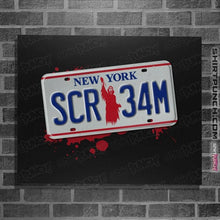 Load image into Gallery viewer, Daily_Deal_Shirts Posters / 4"x6" / Black SCR34M