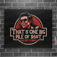 Load image into Gallery viewer, Daily_Deal_Shirts Posters / 4"x6" / Black One Big Pile Of S...