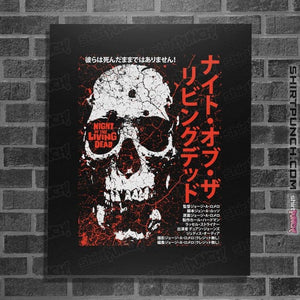 Daily_Deal_Shirts Posters / 4"x6" / Black The Living Dead
