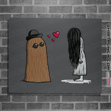 Load image into Gallery viewer, Shirts Posters / 4"x6" / Charcoal Hairy Love