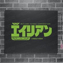 Load image into Gallery viewer, Daily_Deal_Shirts Posters / 4"x6" / Dark Heather Aliens II