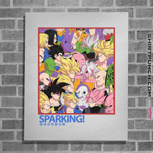 Load image into Gallery viewer, Shirts Posters / 4"x6" / White Sparking!