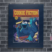 Load image into Gallery viewer, Daily_Deal_Shirts Posters / 4"x6" / Navy Cookie Fiction
