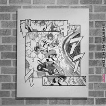 Load image into Gallery viewer, Shirts Posters / 4"x6" / White Initial Kart