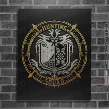 Load image into Gallery viewer, Shirts Posters / 4"x6" / Black Hunting Squad