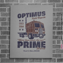 Load image into Gallery viewer, Daily_Deal_Shirts Posters / 4"x6" / Sports Grey Optimus Garage