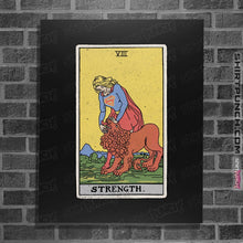 Load image into Gallery viewer, Shirts Posters / 4"x6" / Black Strength