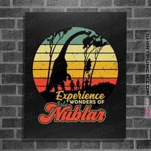 Load image into Gallery viewer, Daily_Deal_Shirts Posters / 4"x6" / Black Wonder Island