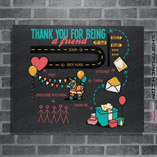 Load image into Gallery viewer, Daily_Deal_Shirts Posters / 4"x6" / Dark Heather Pals And Confidants