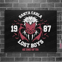 Load image into Gallery viewer, Daily_Deal_Shirts Posters / 4"x6" / Black Santa Carla Boys