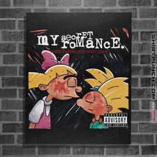 Load image into Gallery viewer, Secret_Shirts Posters / 4"x6" / Black My Secret Romance Sale