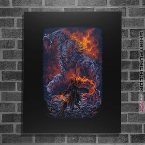Shirts Posters / 4"x6" / Black Undying Beast