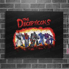 Load image into Gallery viewer, Daily_Deal_Shirts Posters / 4"x6" / Black The Decepticons