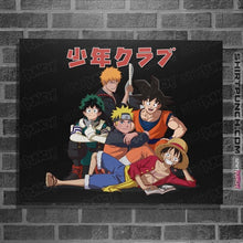Load image into Gallery viewer, Secret_Shirts Posters / 4"x6" / Black Shonen Club