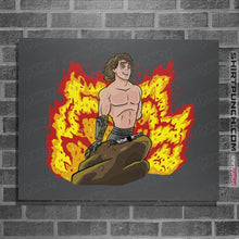 Load image into Gallery viewer, Shirts Posters / 4"x6" / Charcoal The Little Sith