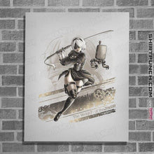 Load image into Gallery viewer, Shirts Posters / 4"x6" / White The Weight Of The World