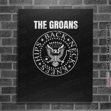 Load image into Gallery viewer, Secret_Shirts Posters / 4"x6" / Black The Groans