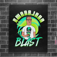 Load image into Gallery viewer, Secret_Shirts Posters / 4"x6" / Black Bwaajaa Blast