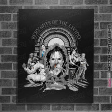 Load image into Gallery viewer, Shirts Posters / 4"x6" / Black Servants Of The Living