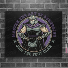 Load image into Gallery viewer, Daily_Deal_Shirts Posters / 4"x6" / Black Join The Foot Clan