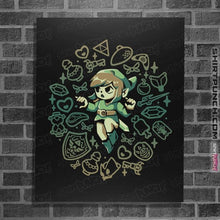 Load image into Gallery viewer, Secret_Shirts Posters / 4"x6" / Black Brave Boy