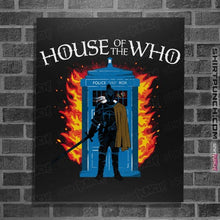 Load image into Gallery viewer, Daily_Deal_Shirts Posters / 4"x6" / Black House Of The Who