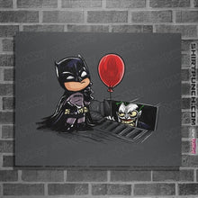 Load image into Gallery viewer, Secret_Shirts Posters / 4"x6" / Charcoal Batman IT