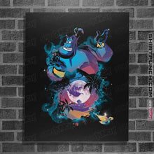 Load image into Gallery viewer, Shirts Posters / 4"x6" / Black Legend Of The Lamp