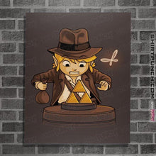 Load image into Gallery viewer, Shirts Posters / 4"x6" / Dark Chocolate Indiana Link