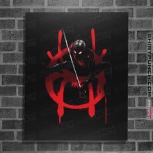 Load image into Gallery viewer, Shirts Posters / 4"x6" / Black Web Slinger