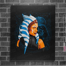 Load image into Gallery viewer, Daily_Deal_Shirts Posters / 4"x6" / Black Master & Apprentice