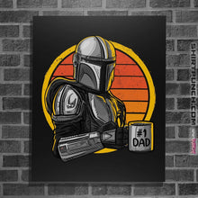 Load image into Gallery viewer, Shirts Posters / 4"x6" / Black Best Dad