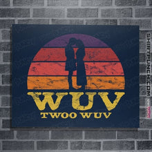 Load image into Gallery viewer, Daily_Deal_Shirts Posters / 4"x6" / Navy Twoo Wuv