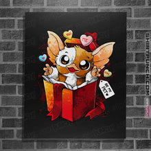 Load image into Gallery viewer, Daily_Deal_Shirts Posters / 4"x6" / Black Be My Pet