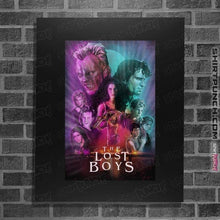 Load image into Gallery viewer, Daily_Deal_Shirts Posters / 4"x6" / Black The Lost Boys