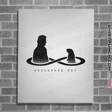 Load image into Gallery viewer, Shirts Posters / 4"x6" / White Infinity