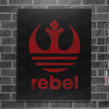 Load image into Gallery viewer, Shirts Posters / 4"x6" / Black The Rebel Classic