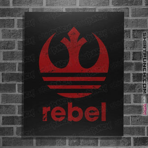 Shirts Posters / 4"x6" / Black The Rebel Classic