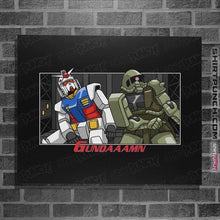 Load image into Gallery viewer, Shirts Posters / 4"x6" / Black Gundamn