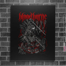 Load image into Gallery viewer, Shirts Posters / 4"x6" / Black Hunter In The Tower