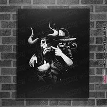 Load image into Gallery viewer, Daily_Deal_Shirts Posters / 4"x6" / Black Gom Gom Smile