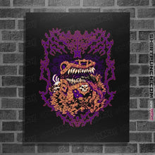 Load image into Gallery viewer, Shirts Posters / 4"x6" / Black Mimic Warning