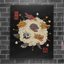 Load image into Gallery viewer, Shirts Posters / 4"x6" / Black Kaiju Rumble