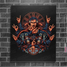 Load image into Gallery viewer, Daily_Deal_Shirts Posters / 4"x6" / Black Strange Magic