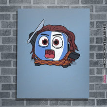 Load image into Gallery viewer, Daily_Deal_Shirts Posters / 4"x6" / Powder Blue The Braveheart Toaster