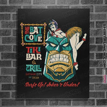 Load image into Gallery viewer, Secret_Shirts Posters / 4"x6" / Black Bat Tiki